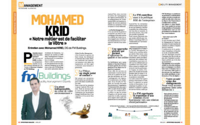 Entretien avec Mohamed KRID, DG de FM Buildings.